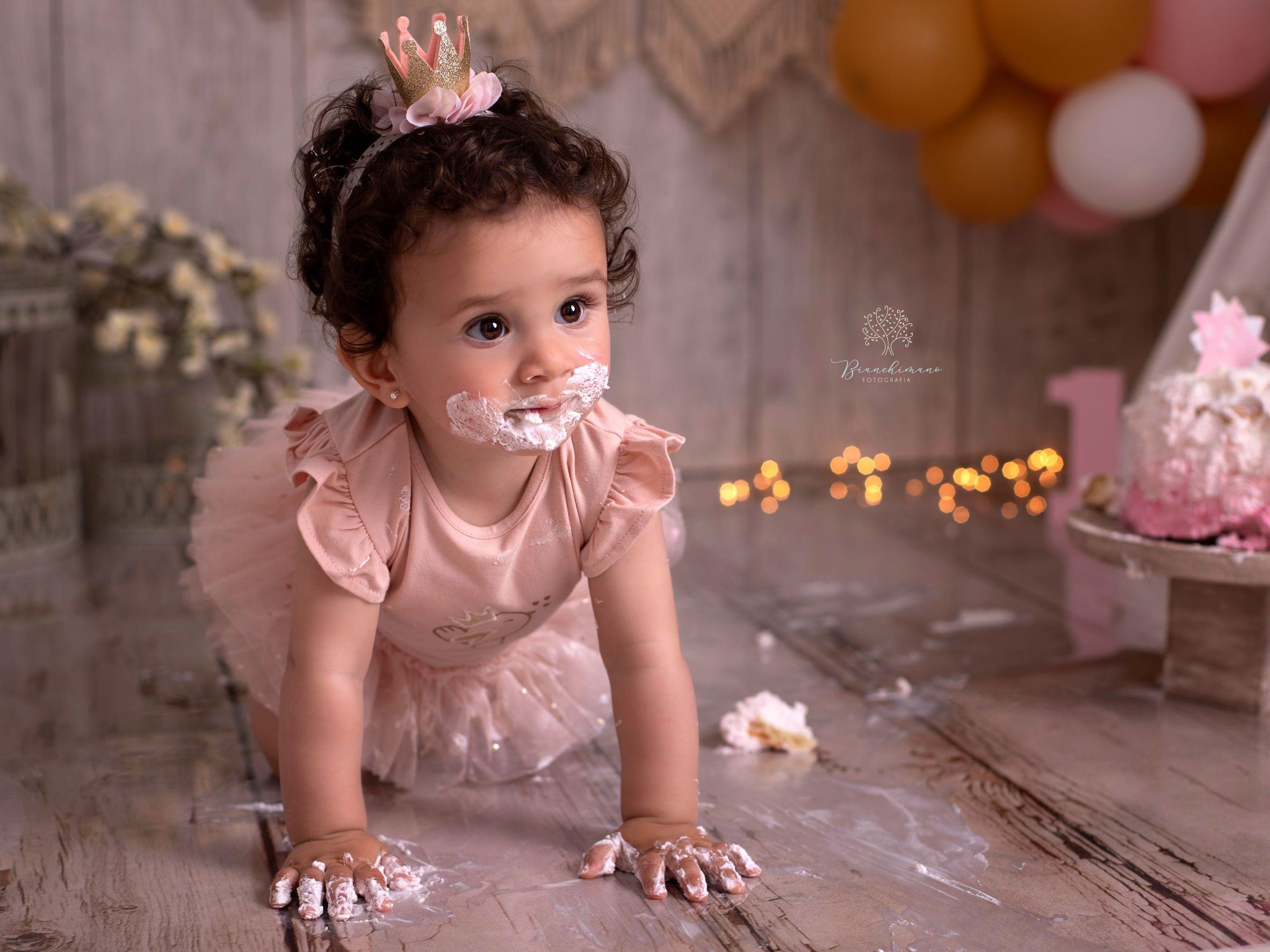 Fotografía de 1 año Smash cake 4 Fotografía de 1 año Smash cake 4