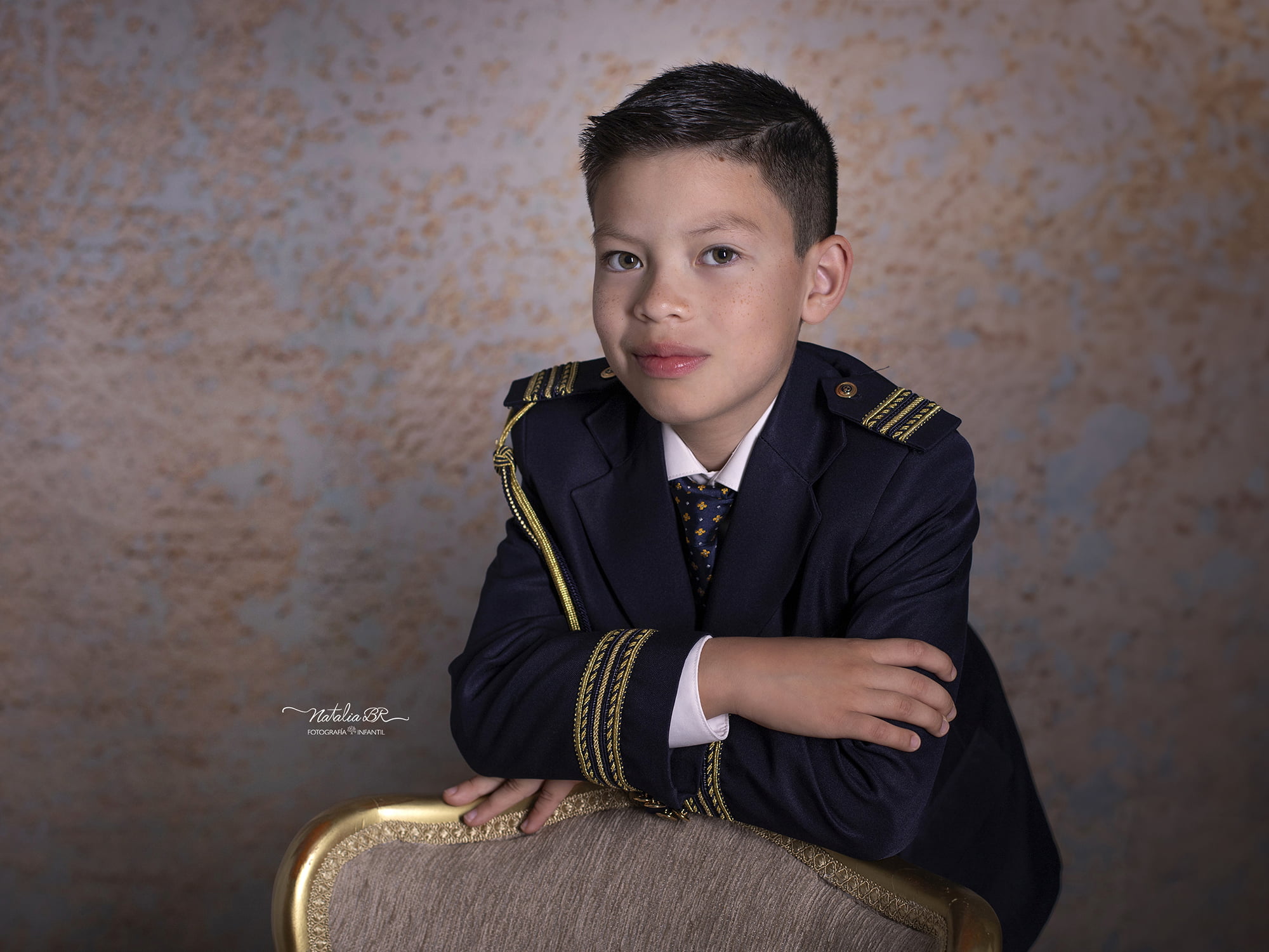 Foto de comunión niño en málaga