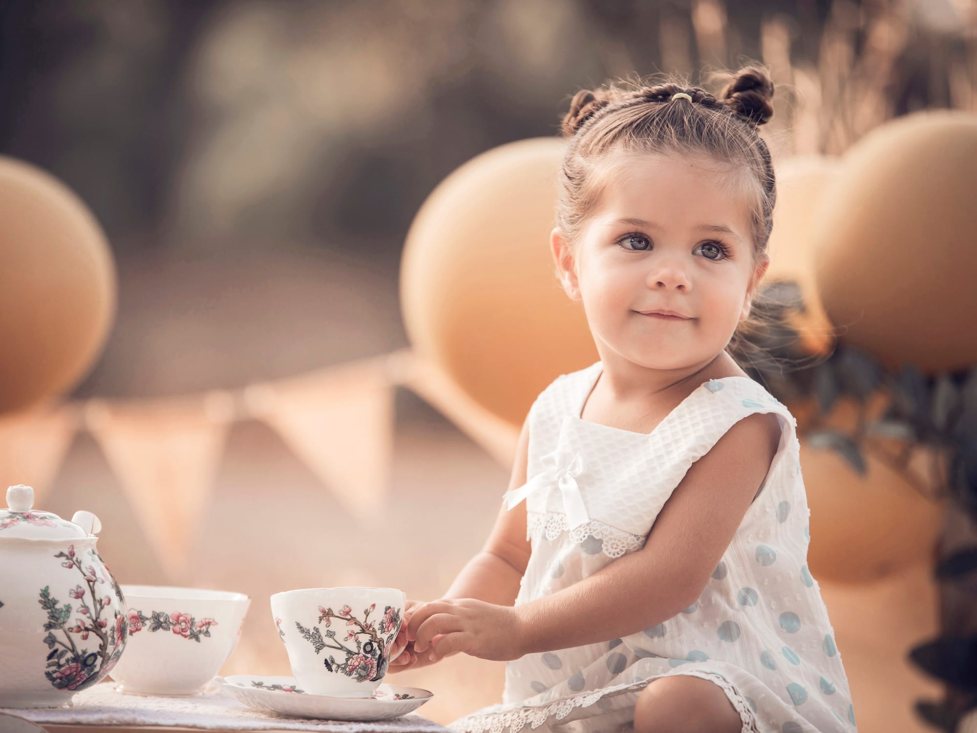 Foto segundo cumple en el bosque