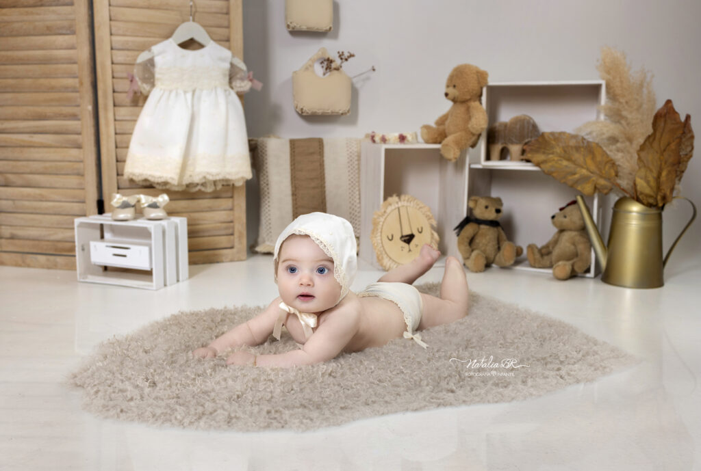 Sesión de fotografía de bautizo en Málaga – Natalia BR Fotografía Infantil