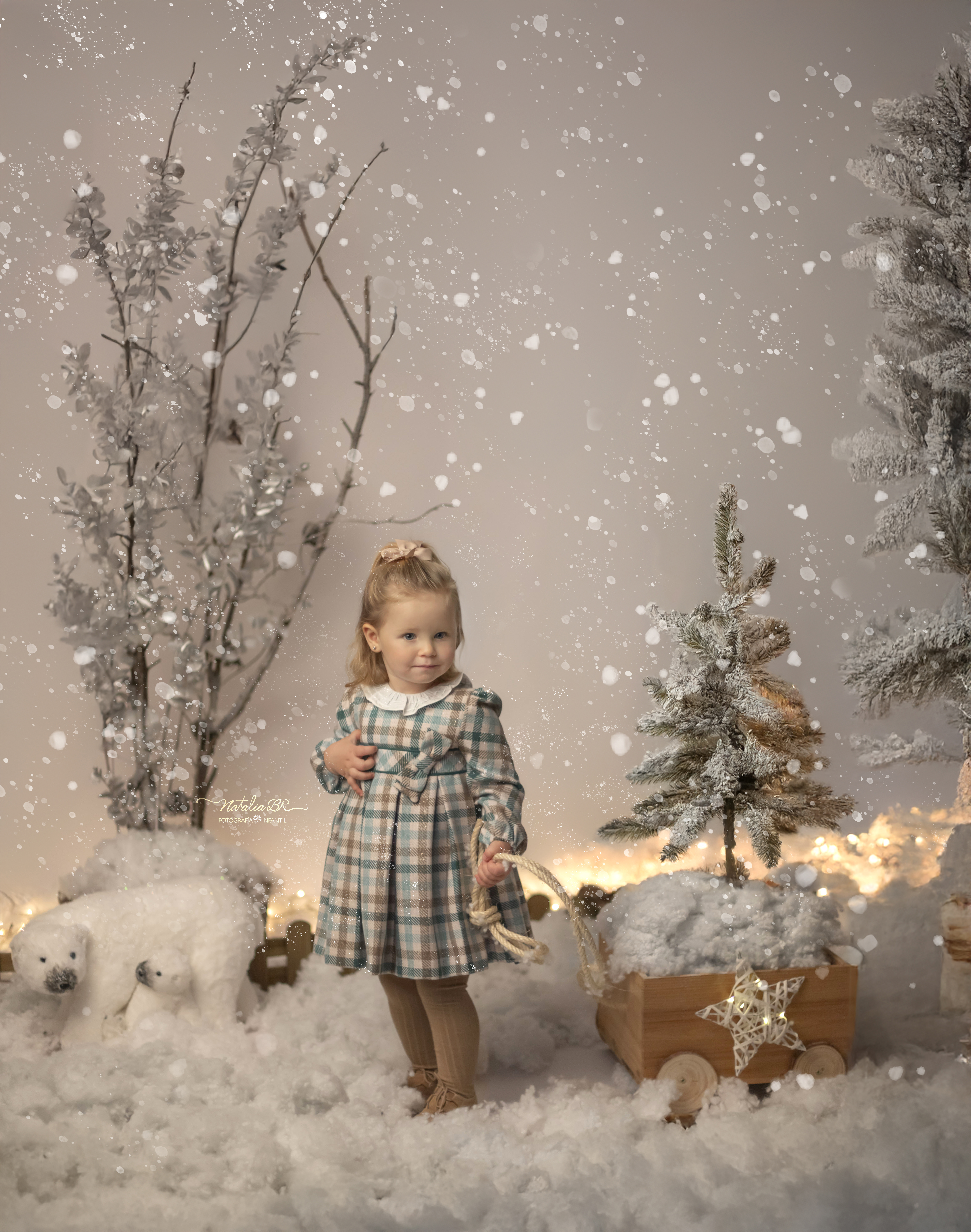 Sesión de fotografía de Navidad en Málaga – Natalia BR Fotografía Infantil