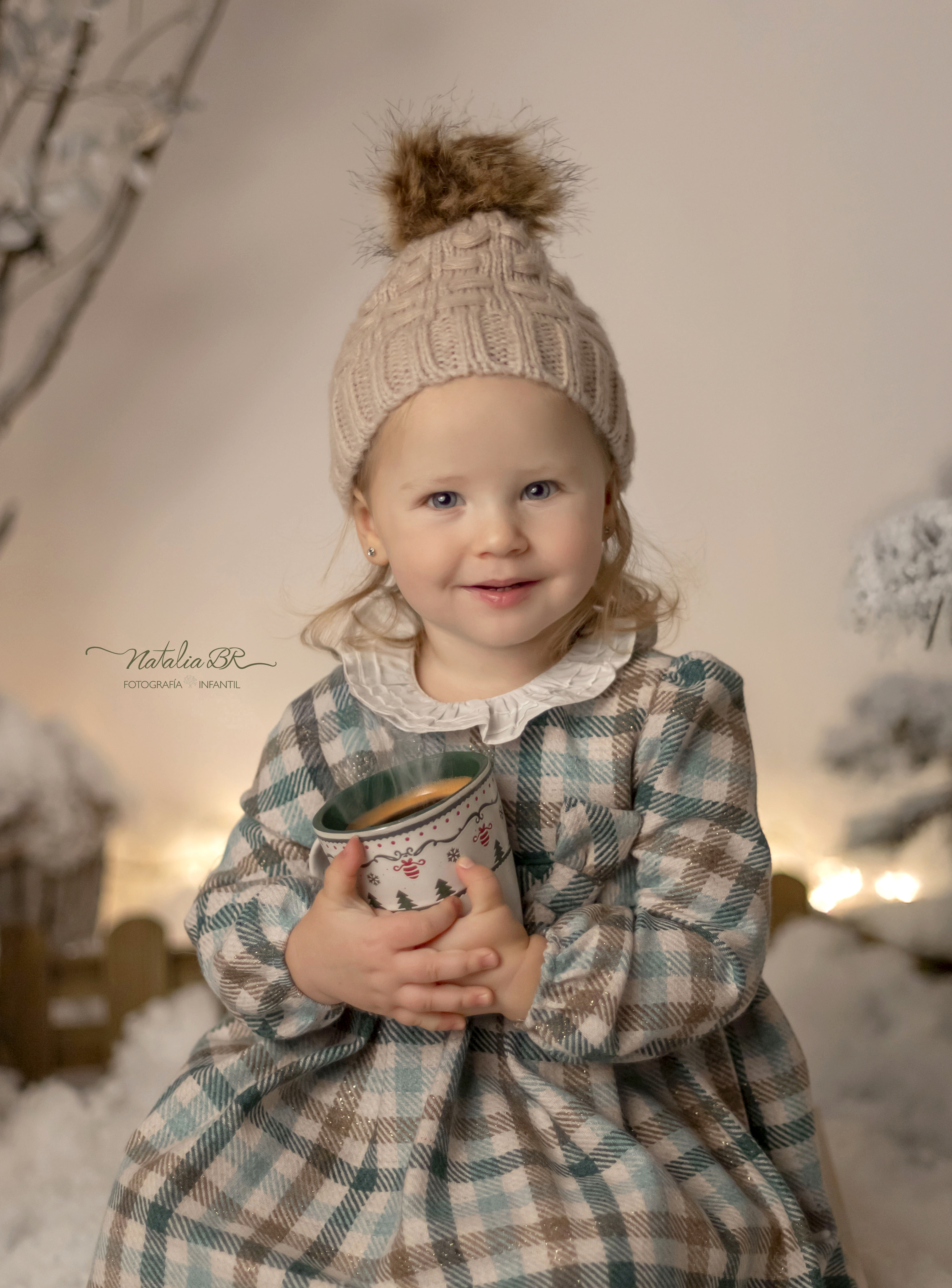 Sesión de fotografía de Navidad en Málaga – Natalia BR Fotografía Infantil