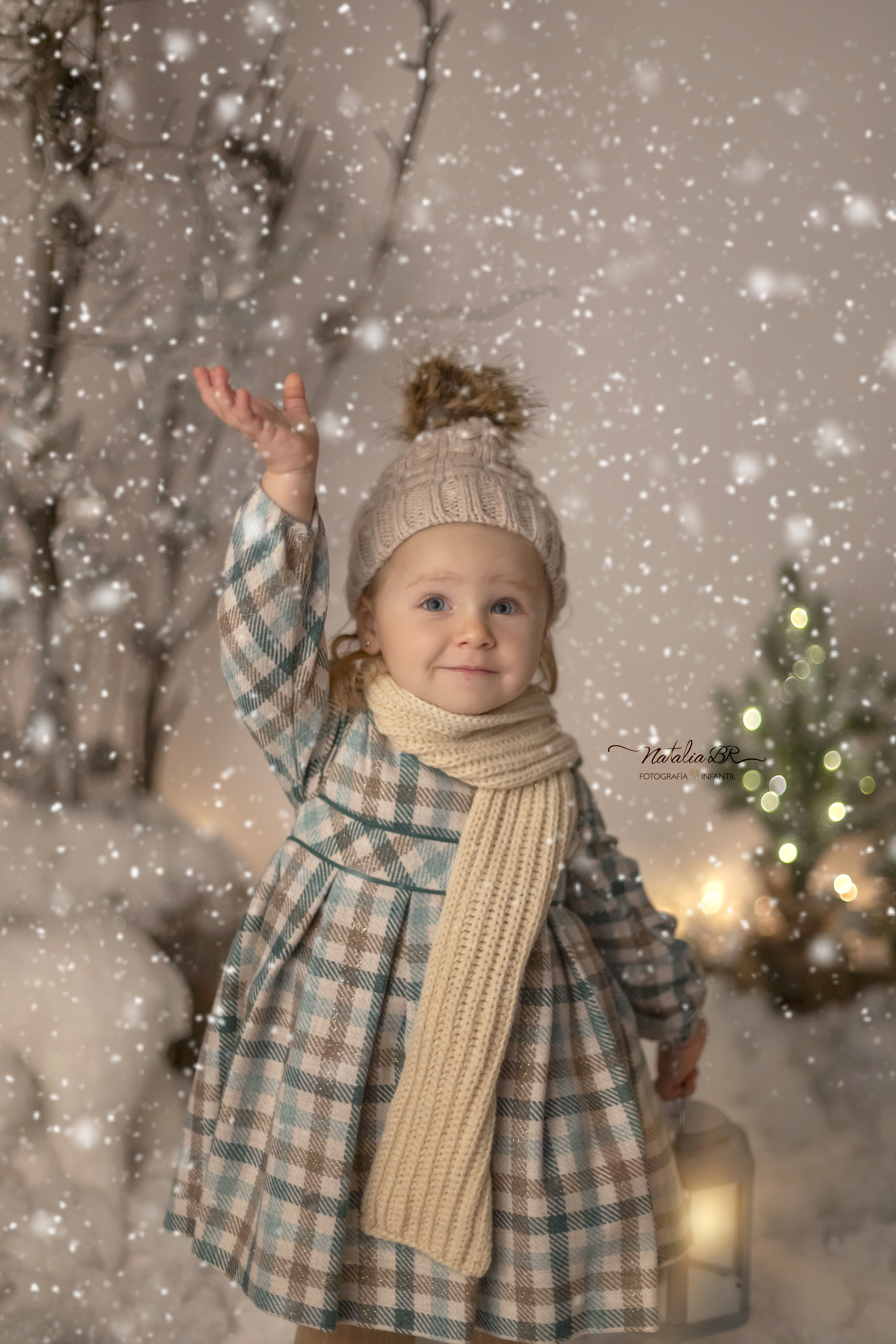 Sesión de fotografía de Navidad en Málaga – Natalia BR Fotografía Infantil