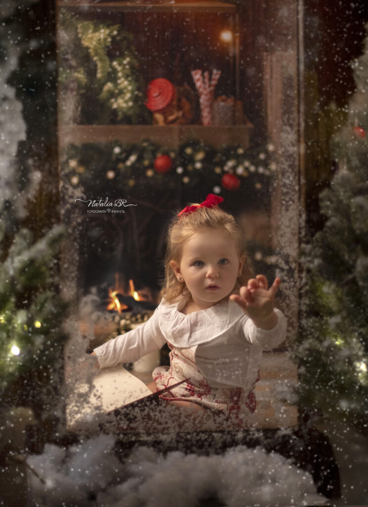 Sesión de fotografía de Navidad en Málaga – Natalia BR Fotografía Infantil