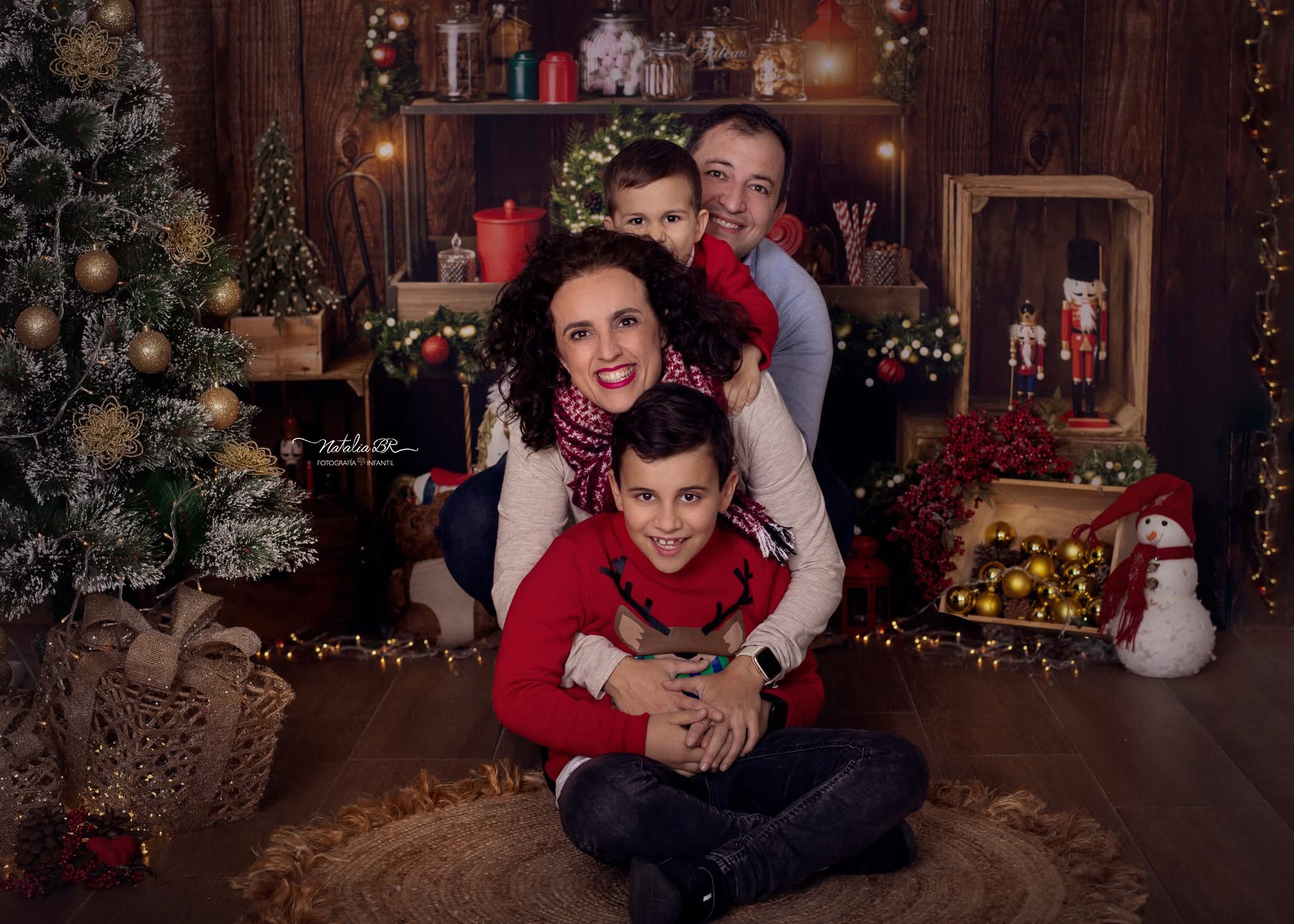 Sesión de fotografía de Navidad en Málaga – Natalia BR Fotografía Infantil