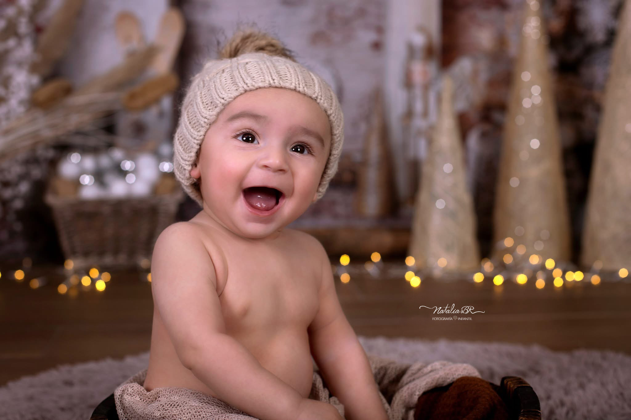 Sesión de fotografía de Navidad en Málaga – Natalia BR Fotografía Infantil