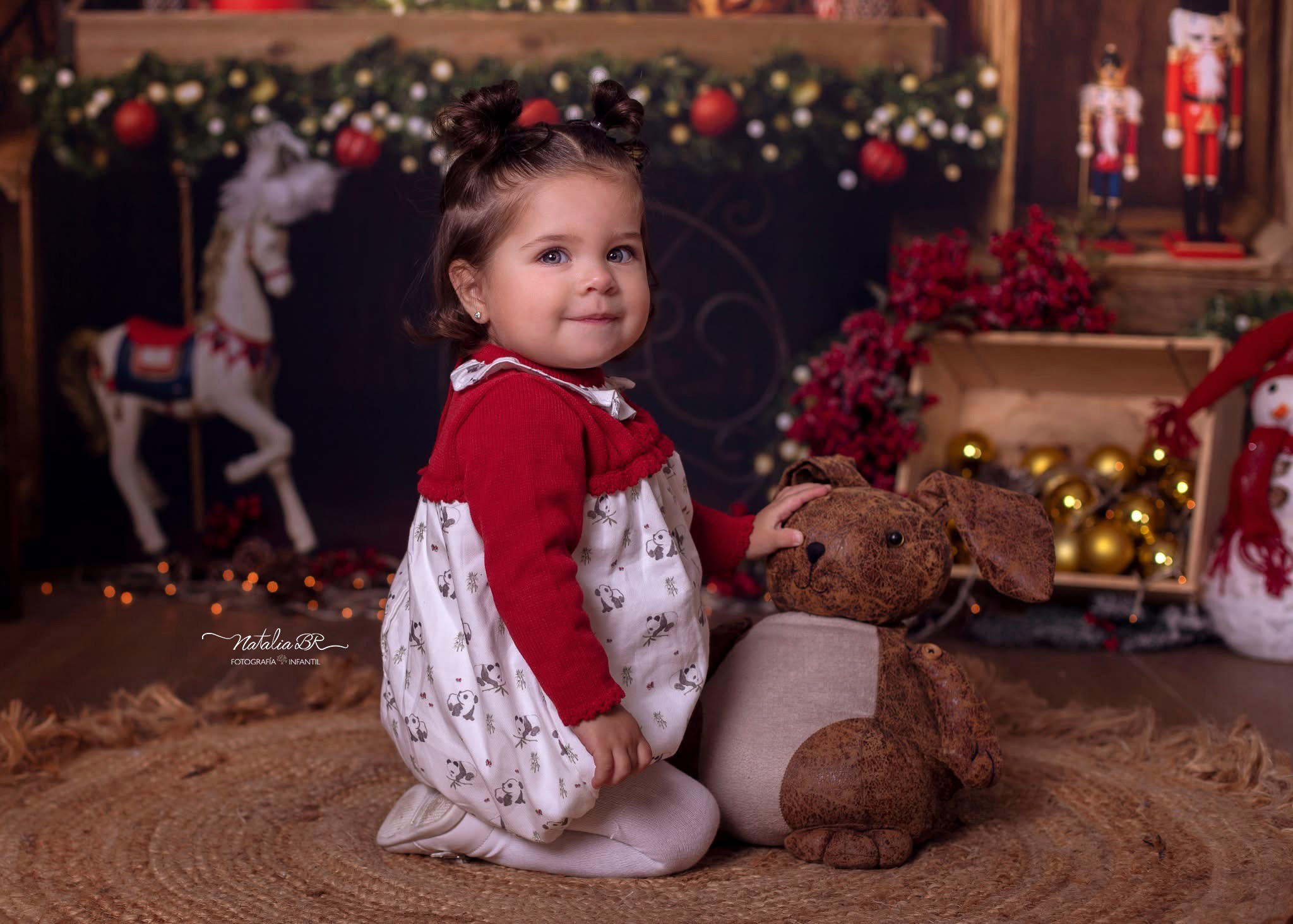 Sesión de fotografía de Navidad en Málaga – Natalia BR Fotografía Infantil
