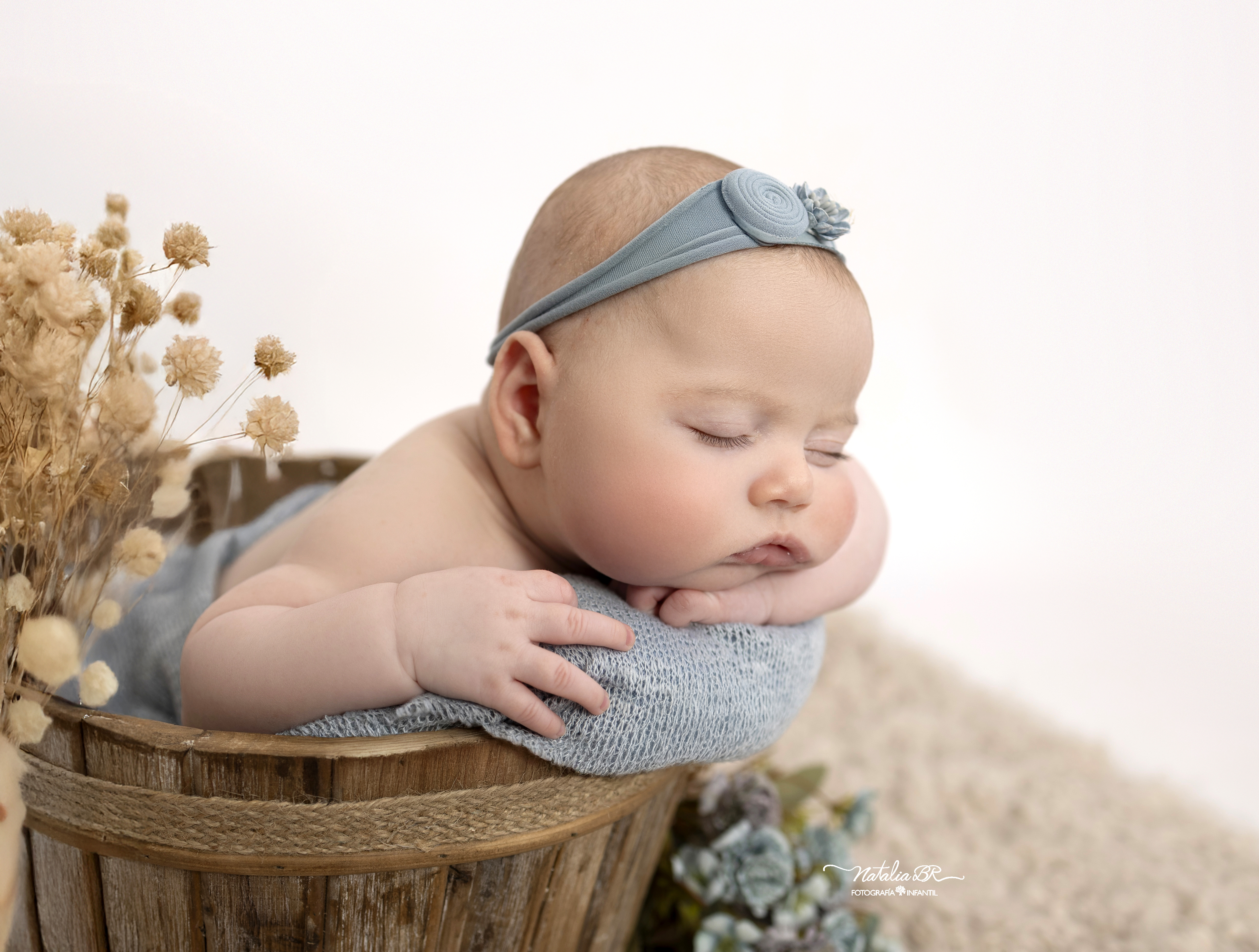 Sesión de fotografía de recién nacidos en Málaga – Natalia BR Fotografía Infantil