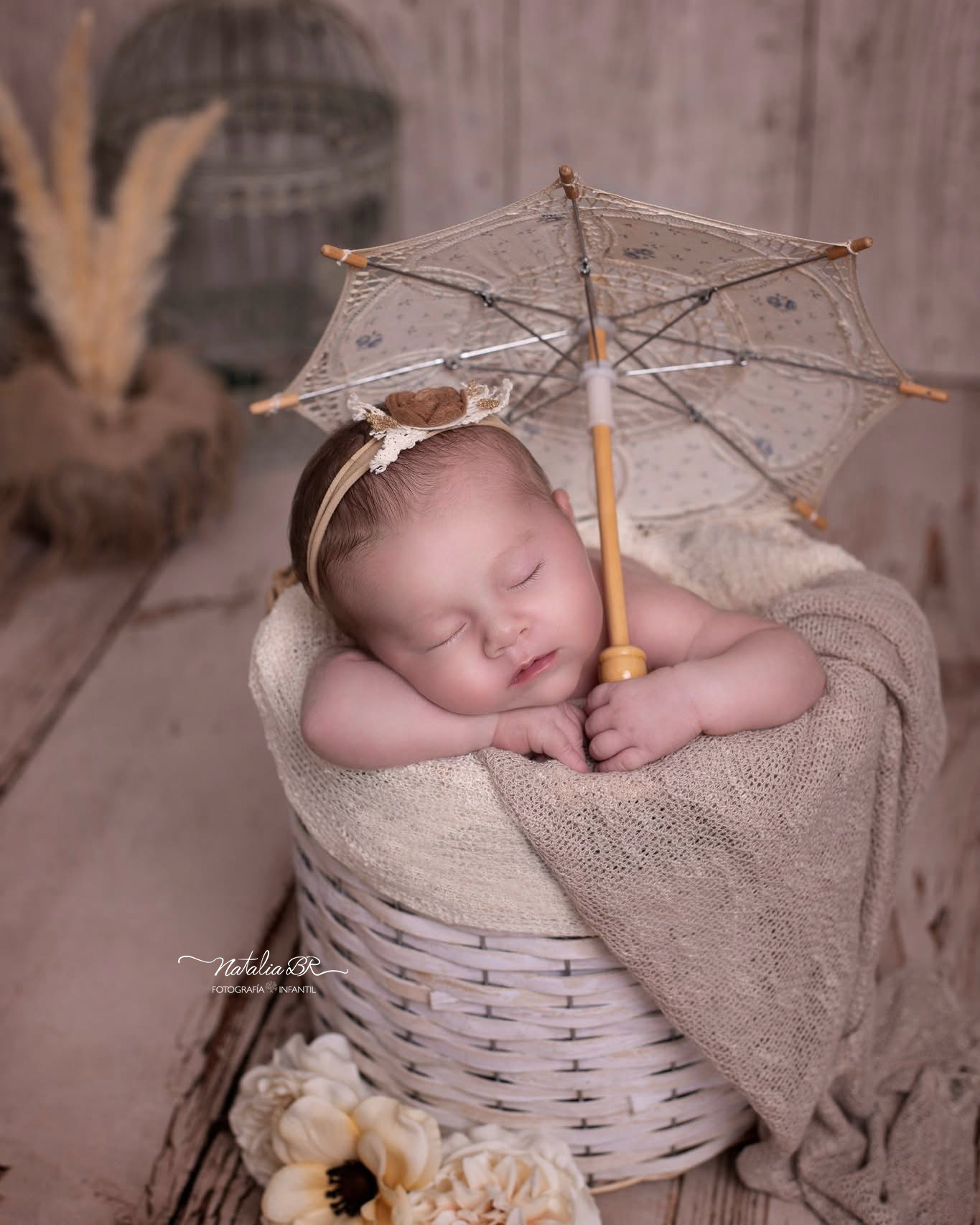 Sesión de fotografía de recién nacidos en Málaga – Natalia BR Fotografía Infantil