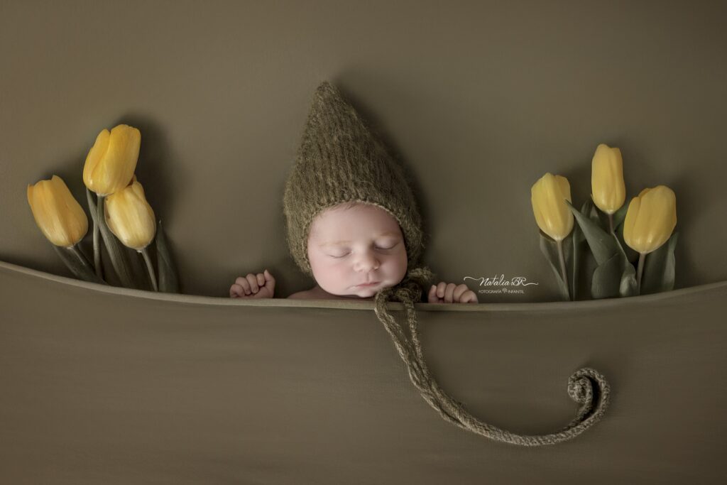 Sesión de fotografía de recién nacidos en Málaga – Natalia BR Fotografía Infantil